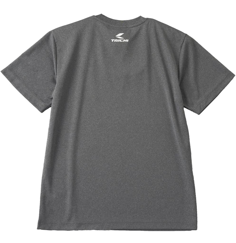RS Taichi 3D Logo Sport T-Shirt, Mix Gray, Large, RSU128