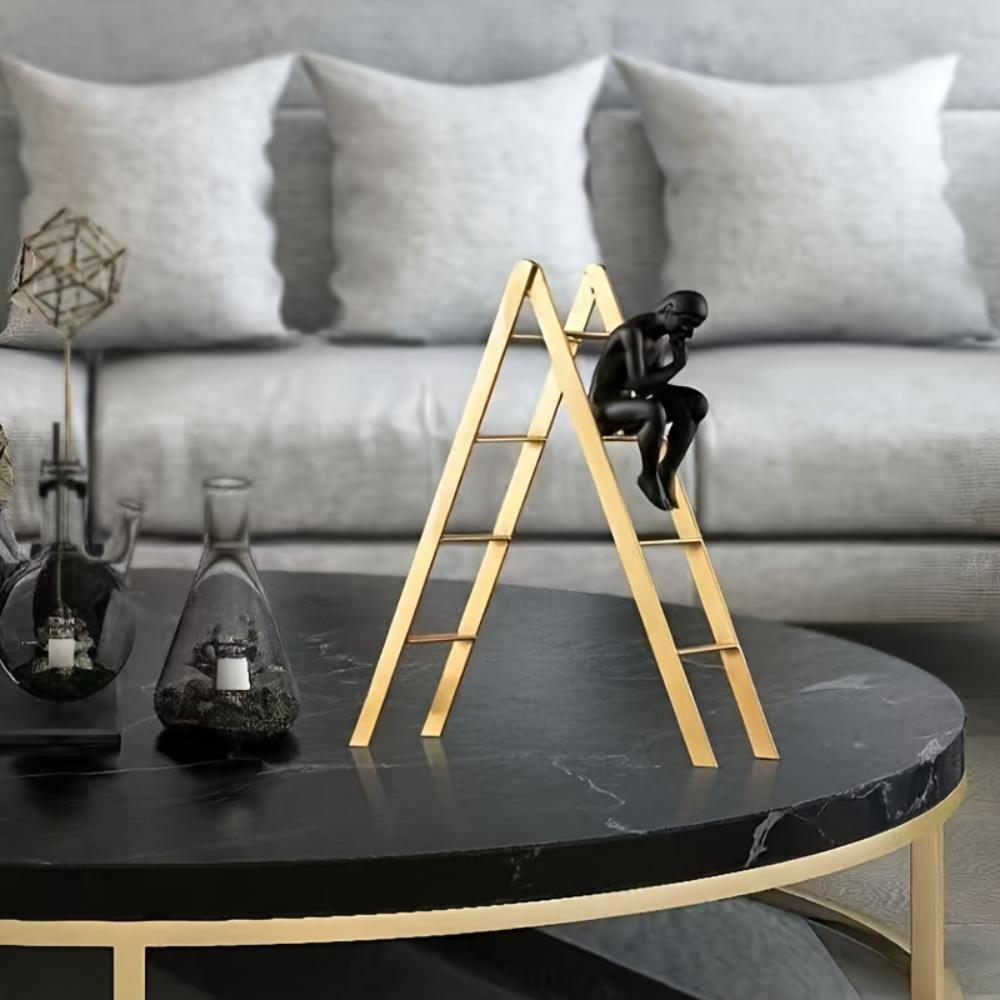 Простой креативный домашний декор для рук, модель украшения входа в комнату, современная лестница, украшение для кабинета, подарок