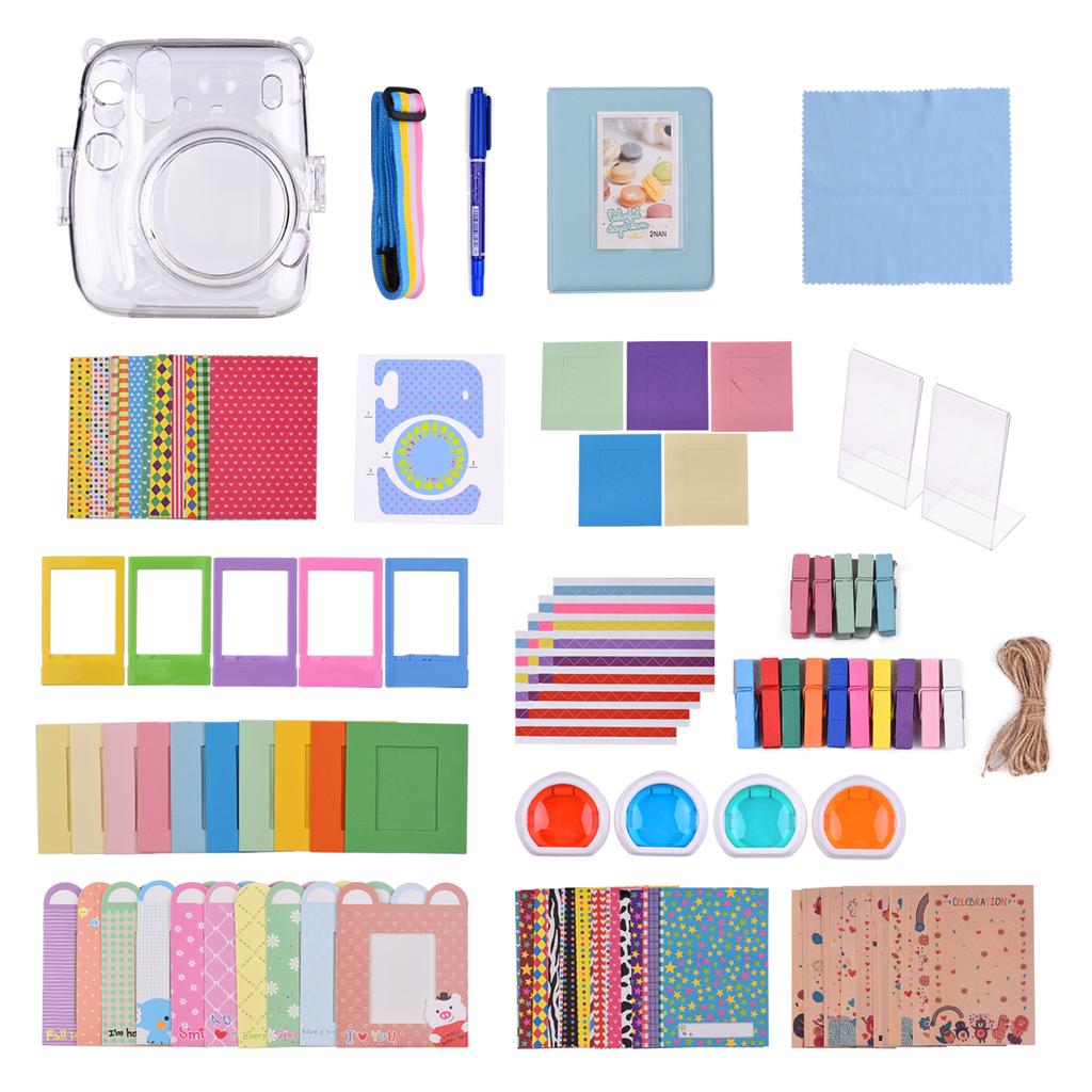 Комплект аксессуаров для камеры мгновенной печати 17-в-1, замена для камеры мгновенной печати Fujifilm Instax Mini 11