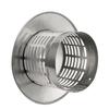 75-200mm Fireplace Chimney Caps Stainles Steel Stove Pipe Cover  for Roof Rain and Bird Proof