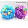 Soft Bath Scrub Bath Ball Body Clean Bath Puff Bathroom Supplies Flower Shape Scrubbing Bubble Shower Mesh Sponge Back Brush