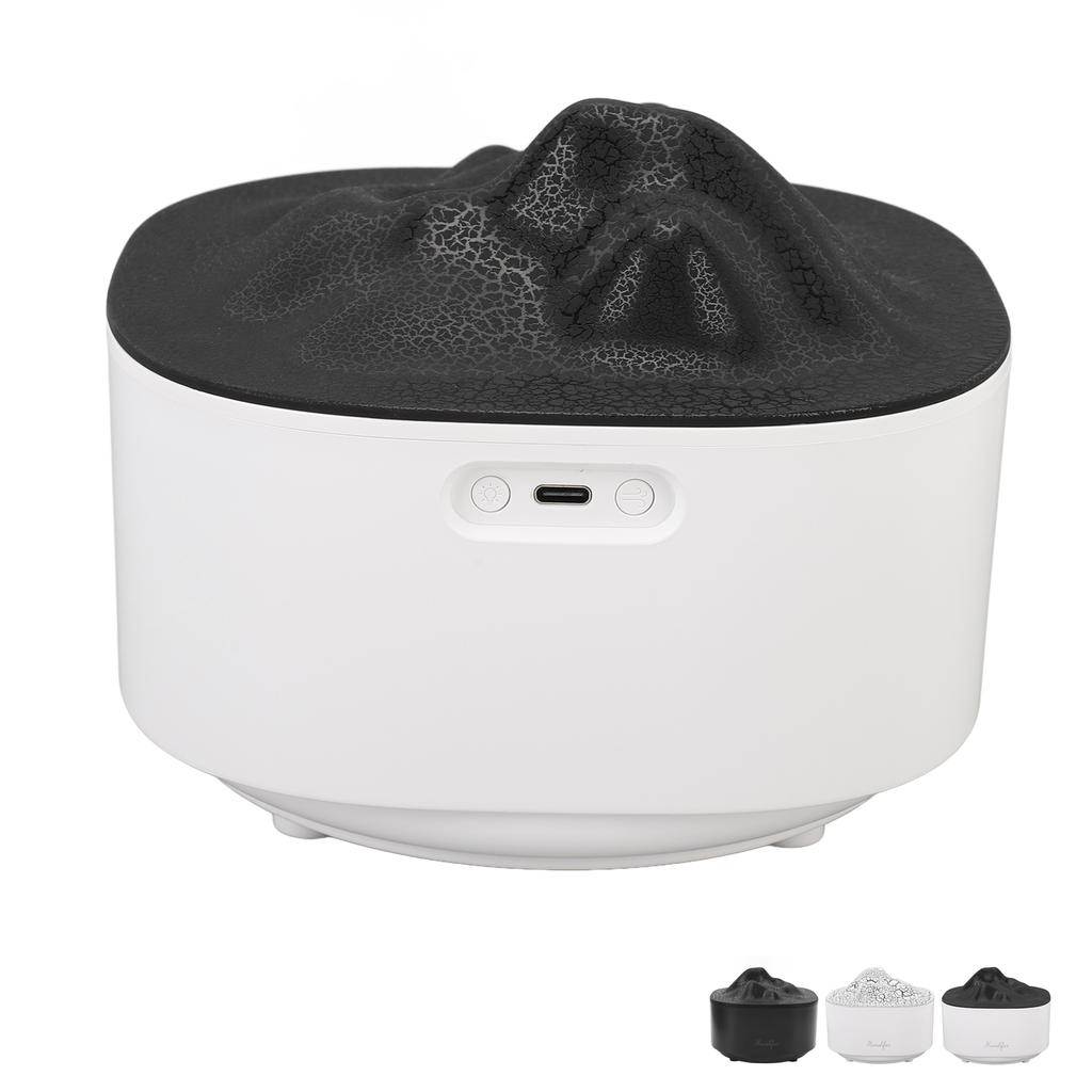 Ароматерапевтический диффузор-увлажнитель с цветной светодиодной подсветкой Lava Mountain 1,5 л USB-диффузор эфирных масел