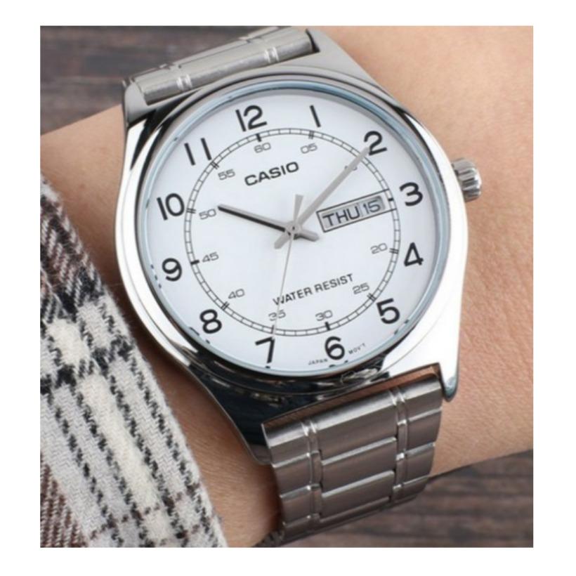 Оригинальные мужские кварцевые наручные часы CASIO MTP-V006D-7B2