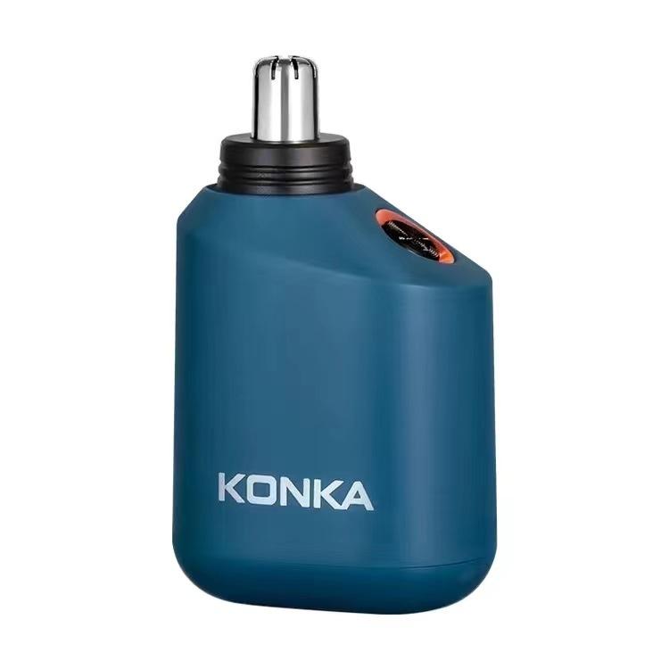 Konka Electric Nose Hair Trimmer is a washable mini portable charging model for men to shave their nose hair