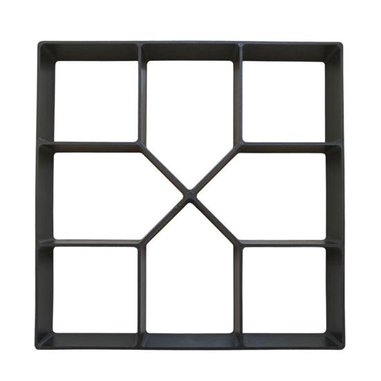 40 см x 40 см цементный кирпич бетоноукладчик DIY пластиковый дорожный чайник квадратная форма для мощения