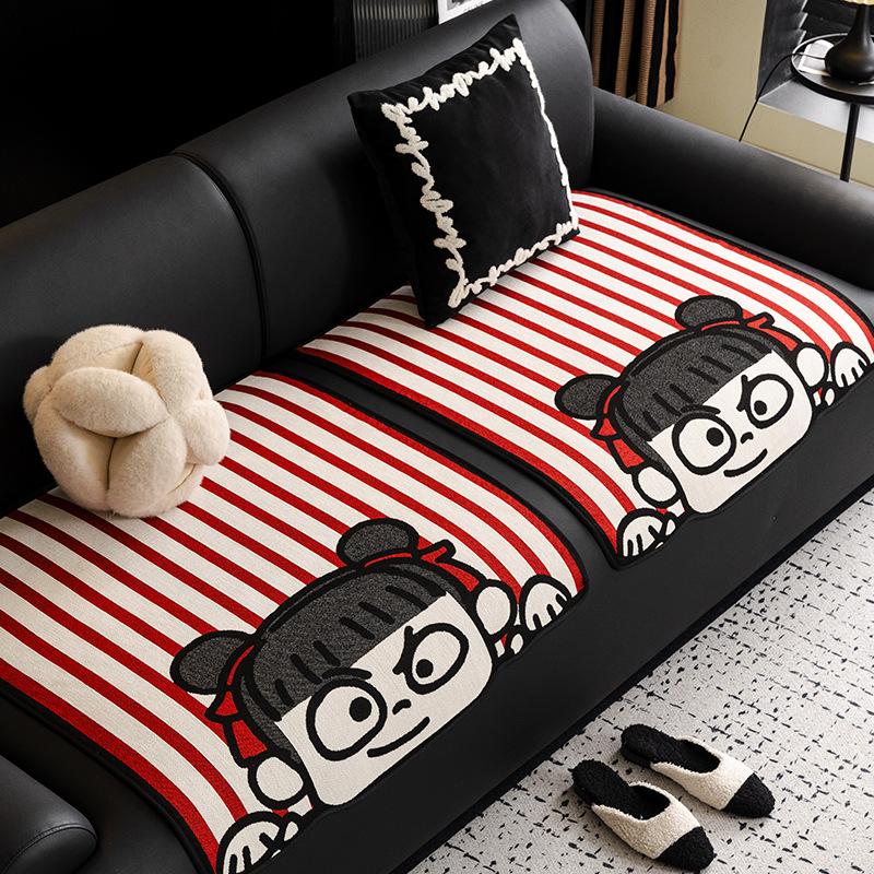 Split Sofa Cushion Sharding Modern Simple Four-season Universal Single Chair Cushion One Piece Straight Row Sofa Cushion