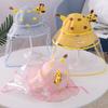 Детская водостойкая детская шапка с защитой от капель и слюны, детская хлопковая кепка рыбака с жирафом, детская шляпа от солнца, модная