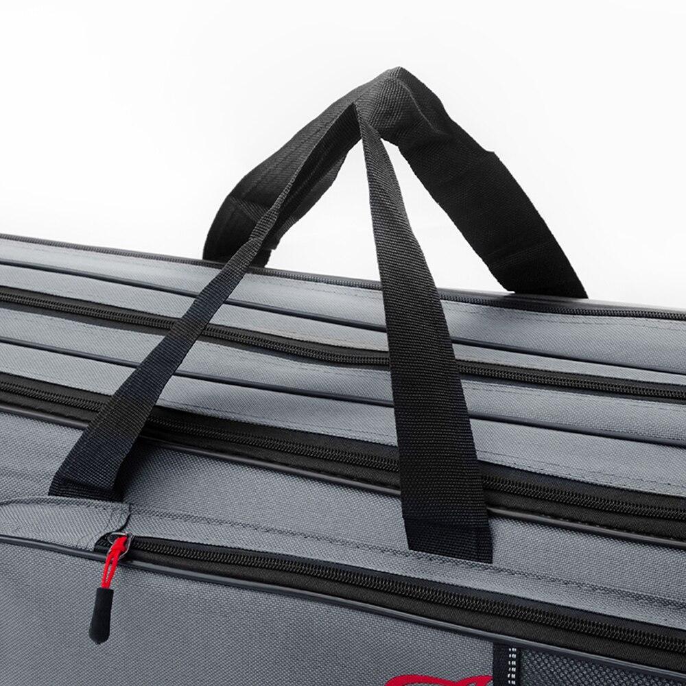 Портативная сумка для рыбалки со стальной проволокой, многоцелевая утолщенная водонепроницаемая прочная сумка для удочки, сумка для рыболовных снастей X277G