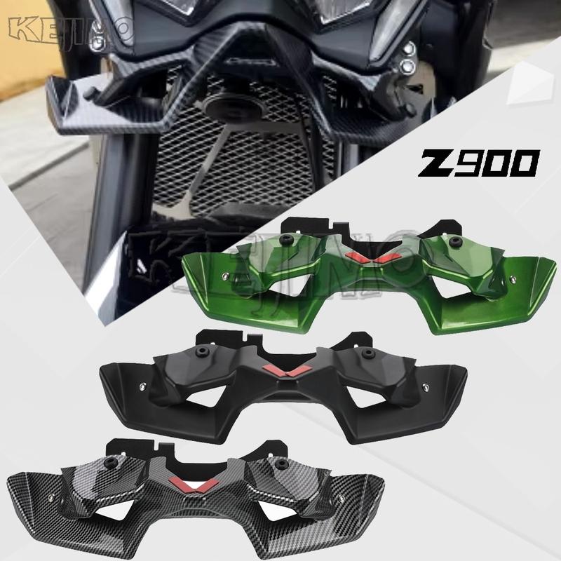 2025 Motorcycle Accessories Z900 Front Spoiler Winglet Aerodynamic Wing Spoiler For Kawasaki Z900 Z 900 2024