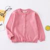 Baby Clothes Boys Cardigan Soft Cotton White Black Gray Light Blue Toddler Girls Sweaters Kids Cardigans
