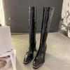Winter 2025 Autumn Very High Heel Ladies Knee Shaft Shoes Chic and Elegant Boot Comfortable On Promotion Y2k Women's Long Boots