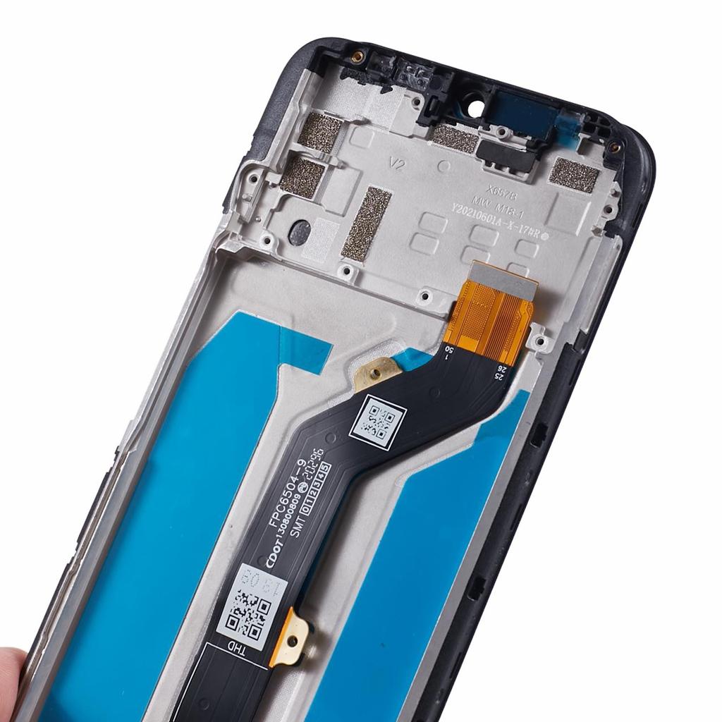 Для Infinix Smart 5 X657,X657C/Hot 10 Lite X657B ЖК-экран и сборка дигитайзера класса C+Рамка (Без логотипа)