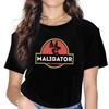 Футболка Malinois Dog Maligator Belgian Vintage Fashion Женская полиэстеровая футболка с круглым вырезом