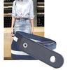Buckle Free Belt For Jean Pants Dresses No Buckle Stretch Elastic Waist Belt