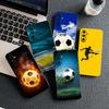 Мягкий чехол для Samsung Galaxy S22 S21 S20 FE Ultra Plus A35 A36 A55 A37 A33 A34 A57 Чехол для телефона Закат Футбольные болельщики
