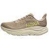 HOKA Clifton 10 Raw Linen Stone Мужские Кроссовки Серые 1162030-RNN