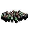 50pcs Carp Fishing Beads Round/Soft Rubber/Floating Shock Impact Rig Bead 6/8mm