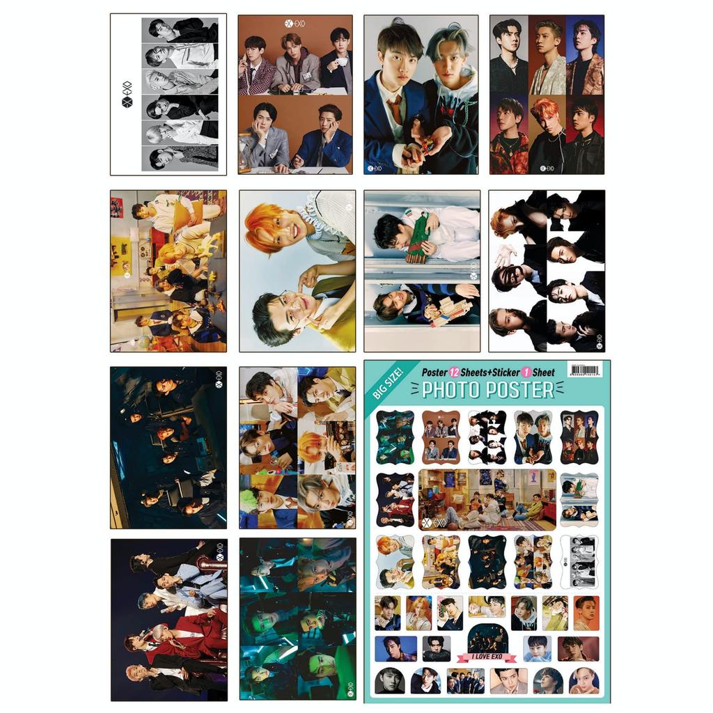 Набор постеров формата А3 из 12 листов K-STAR (ЭКЗО)