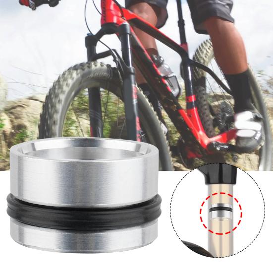 Клапан Поршень Высокопрочный Высокая Твердость Фиксированный Алюминиевый Сплав MTB Велосипед Передняя Вилка Воздух