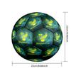 Norwich City Fashion Size 5 Football Wearproof Non‑Slip Soccer Ball For Sports Training Entertainment Use