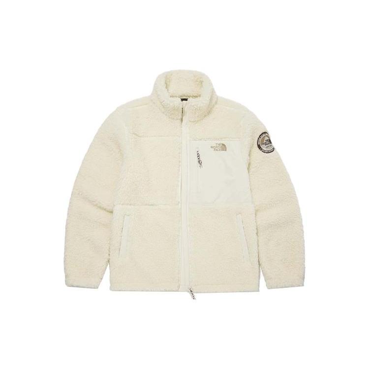 THE NORTH FACE Velvet feel Coat Unisex Milk White NJ4FM56A
