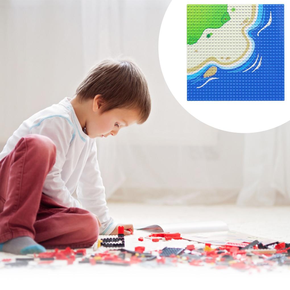 Building Bricks Baseplate with Small Dots Toddlers Base Plate Board for Adults Children Decor Gifts Party Favors Accessories