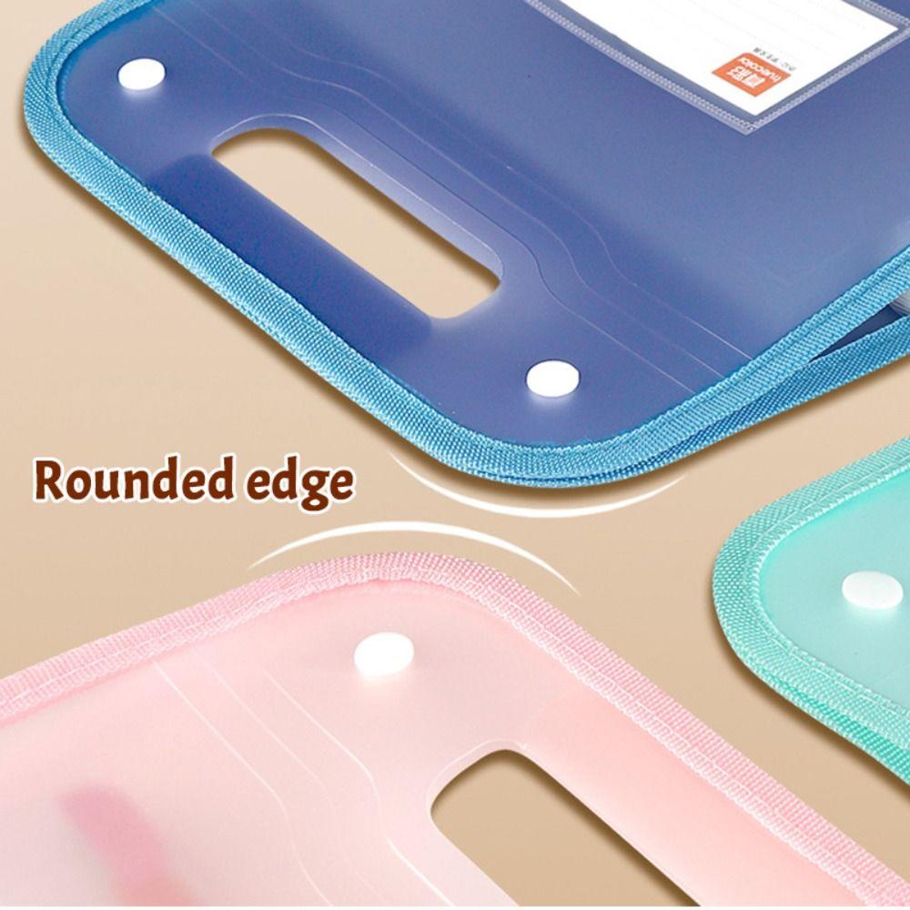 ПП Папка для файлов формата А4 Высокоемкий пакет для документов Мультяшная сумка-архив Подарок