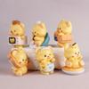 Adorable Butterbear Yellow Butter Bear Cute Blind Box Collectible Figurine Set