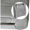 Чехол на спинку сиденья водителя или пассажира, средний серый #143, совместимый с седаном Chevy Impala SS 4 двери 1994 1995 1996