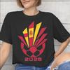 Unisexs Unisexs Spain Football 2026 Shirt Cotton Graphic TShirt Clothing Outfits
