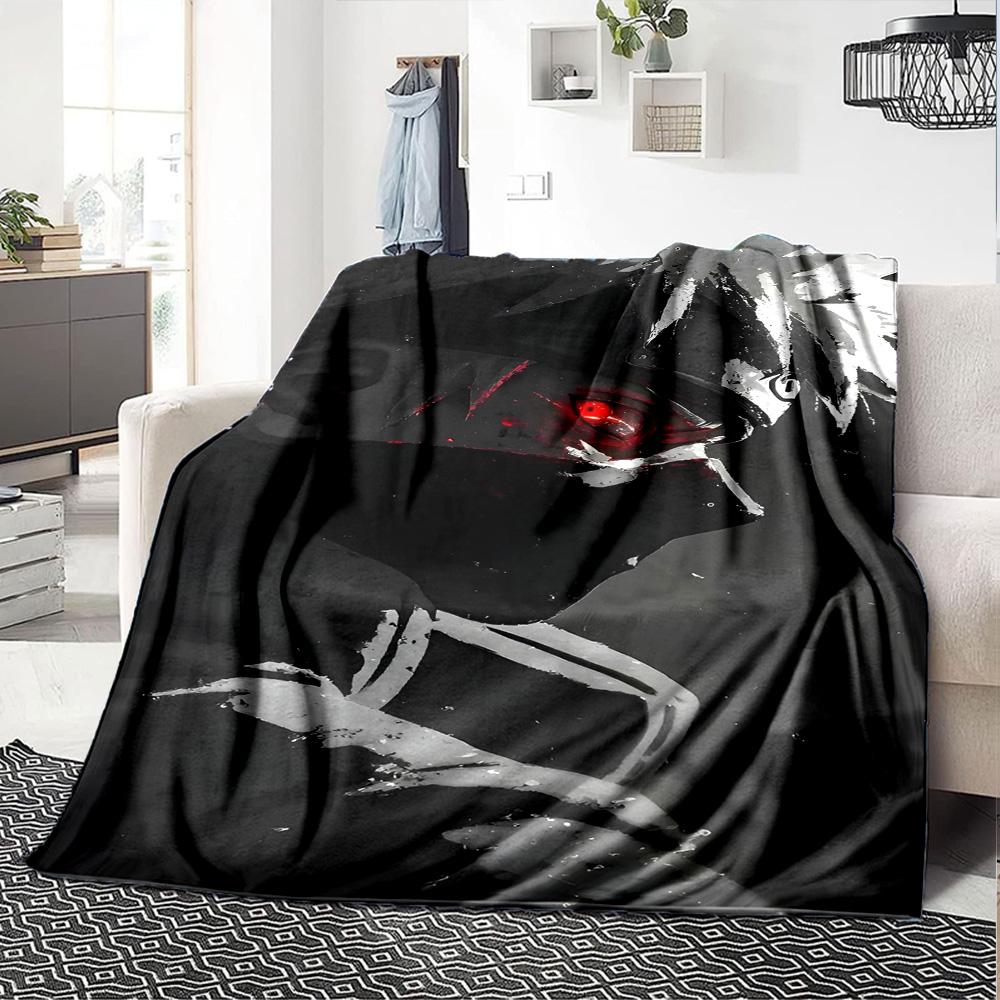 Naruto Blanket Comfortable Perfect for Livingroom Office Chair Seaside Four Seasons Multipurpose Playful Design Ideal Gift For Birthday Valentine'S Da