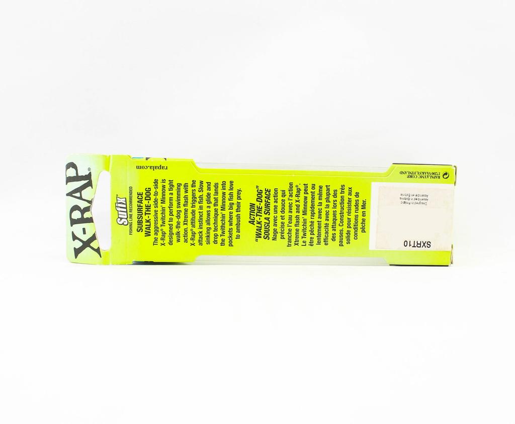 Rapala Медленно тонущая приманка X-Rap Twitchin Minnow SXRT10/AS (2887)