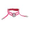 Adjustable Suspender Stockings Clip PU Leather Garter Belt Fashion Pentagram Leg Strap  Girls