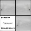 Capacete for SCORPION EXO-R420 Visor Shield Lens Motorcycle Accessories Full Face Helmet Anti-UV for SCORPION EXO-R420 Casco MotSpeed Sensors 6