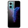 Чехол Для Xiaomi Redmi Note 11E Роскошный Закаленное Стекло Жесткая Задняя Крышка Для Redmi Note 11E Capa Ударопрочный Цветок Funda Волк Coque