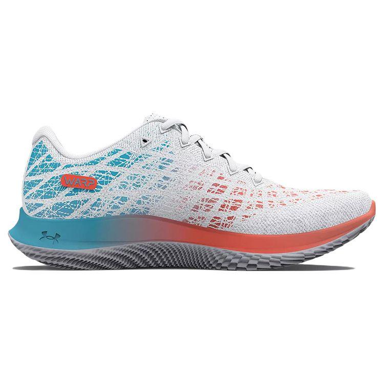 Under Armour Flow Velociti Wind 2 Cn Women's White Blue Orange Running Shoes 3025662-103