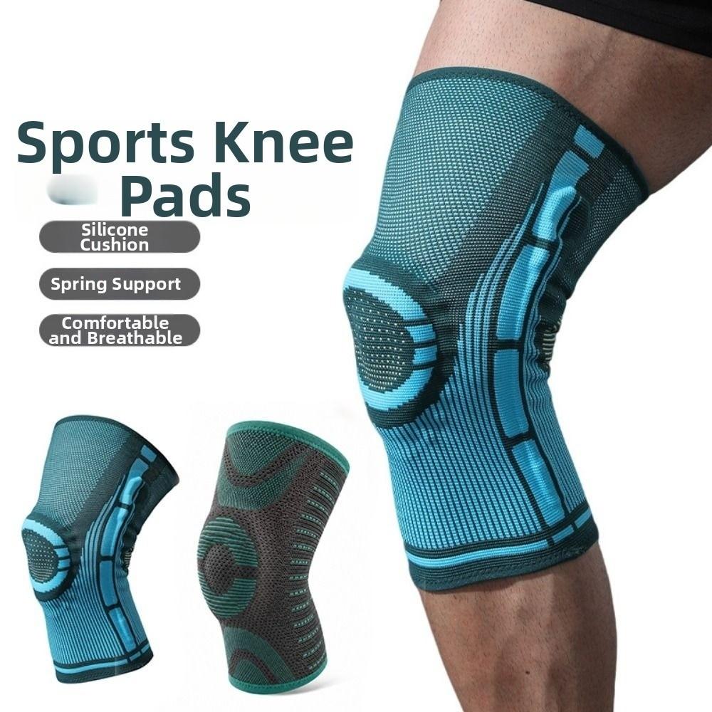 High Elastic Knee Brace Breathable Sports Knee Pad Professional Knee Compression Sleeve Soccer