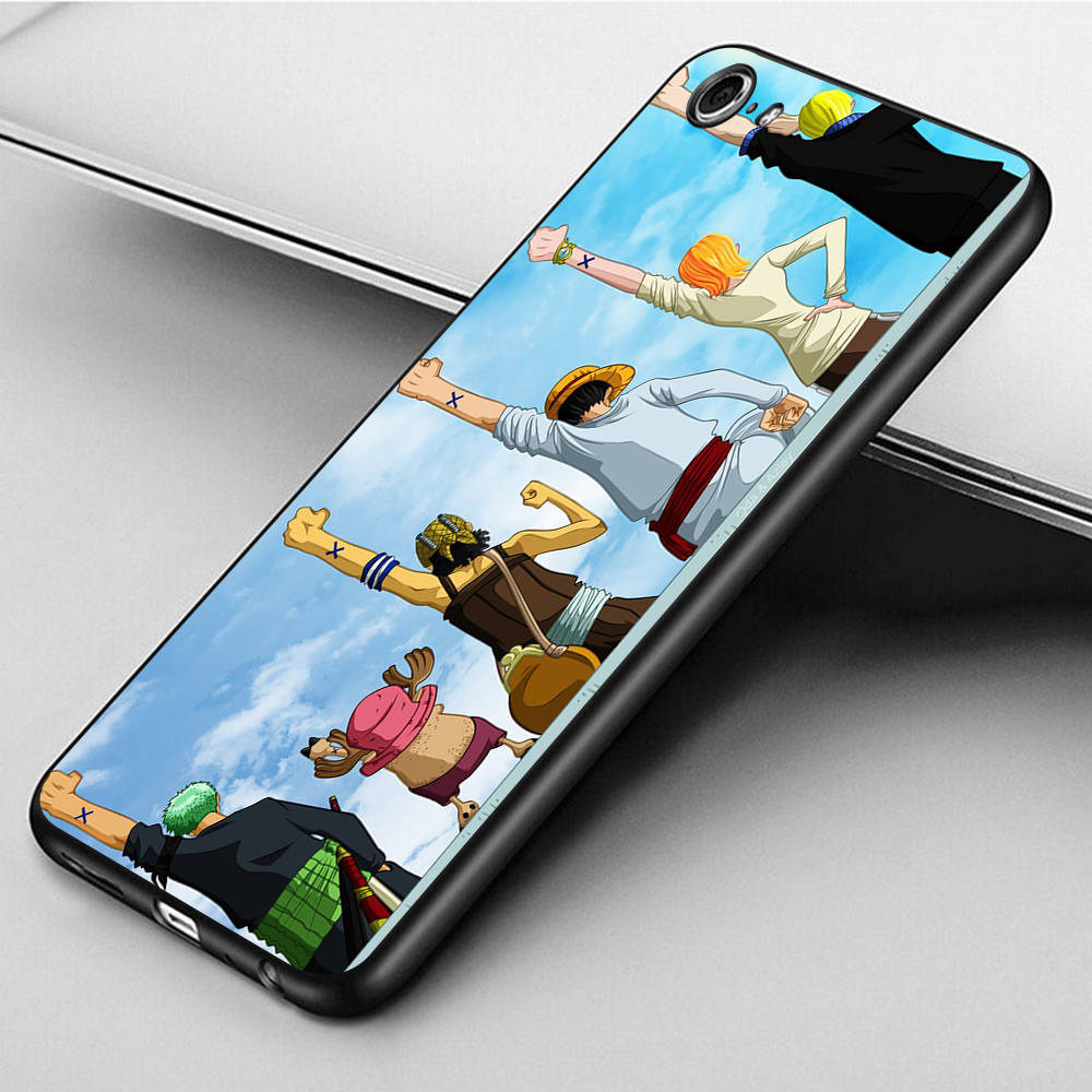 Чехол DT5 One Piece Member для Xiaomi Poco X6 X4 M5 M6 F5 F6 C65 C55 C50 C51 C40 Redmi Note 7 8 14C A3X 13C 12C 11 10A 9C Pro, черный мягкий чехол