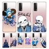 Undertale Sans Anime для Huawei Y9S Y6S Y8S Y9A Y7A Y8P Y7P Y5P Y6P Y7 Y6 Y5 Pro Prime 2020 2019 Мягкий чехол для телефона