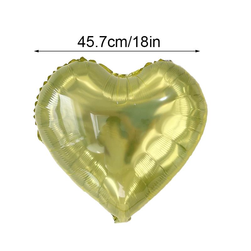 5/10 шт. алюминиевая пленка воздушный шар украшение на день рождения ребенка душ желе цветной воздушный шар любовь день святого валентина 18 дюймов