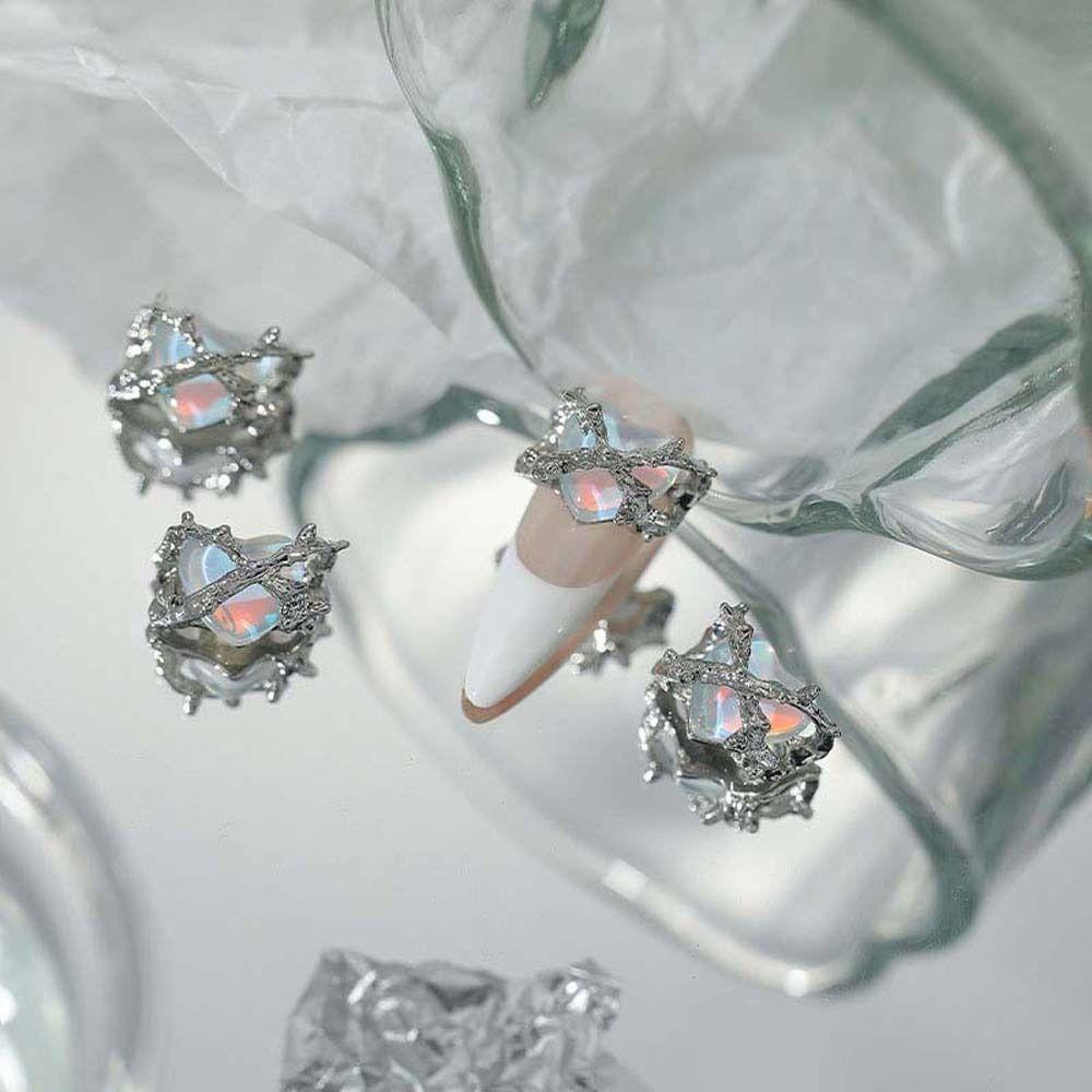 5 шт./набор Принадлежности для ногтей Хэллоуин Сердечки Украшения для ногтей Маникюрный материал Шармы для нейл-арта Хэллоуин Сердечки Аксессуары для ногтей