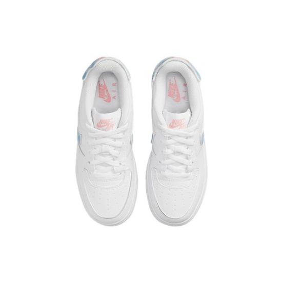 Nike Air Force 1 Low White Bleached Coral Clouds GS - DM1020-100