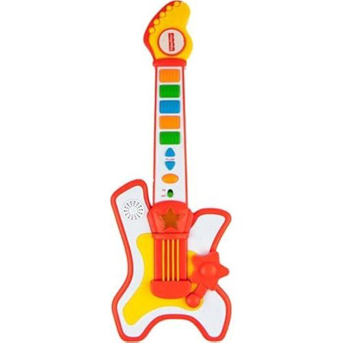 Instrument De Musique - FISHER-PRICE - Guitare Rockstar - Multicolore - À Partir De 3 Ans - Piles