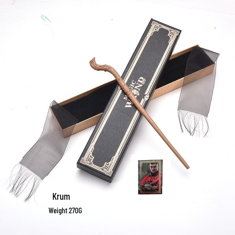 Exquisite Harry Potter Magic Wands: Hermione, Harry, Stainless Steel Core, Gift Box Included