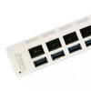 Концентратор USB 3.0 на 7 портов с индивидуальными переключателями и светодиодными индикаторами, многофункциональный разветвитель-расширитель
