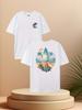 Unisexs Summer Cotton Fashionable Casual Loose Solid Color Multicolor Optional Sports Round Neck Short Sleeved Tshirt Top