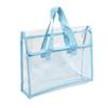 PVC Self-Adhesive File Bag Large Capacity Transparent Waterproof Handheld Folder Portable Expandable File Storage Bag