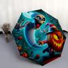 1pc Lively Pumpkins and Ghosts Automatic Opening and Closing Umbrella - Suitable for Various Occasions, Outdoor Activities, Lightweight and Durab