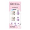 Dashing Diva Magic Press Накладные типсы для педикюра Berry Peri Petal 1 шт.