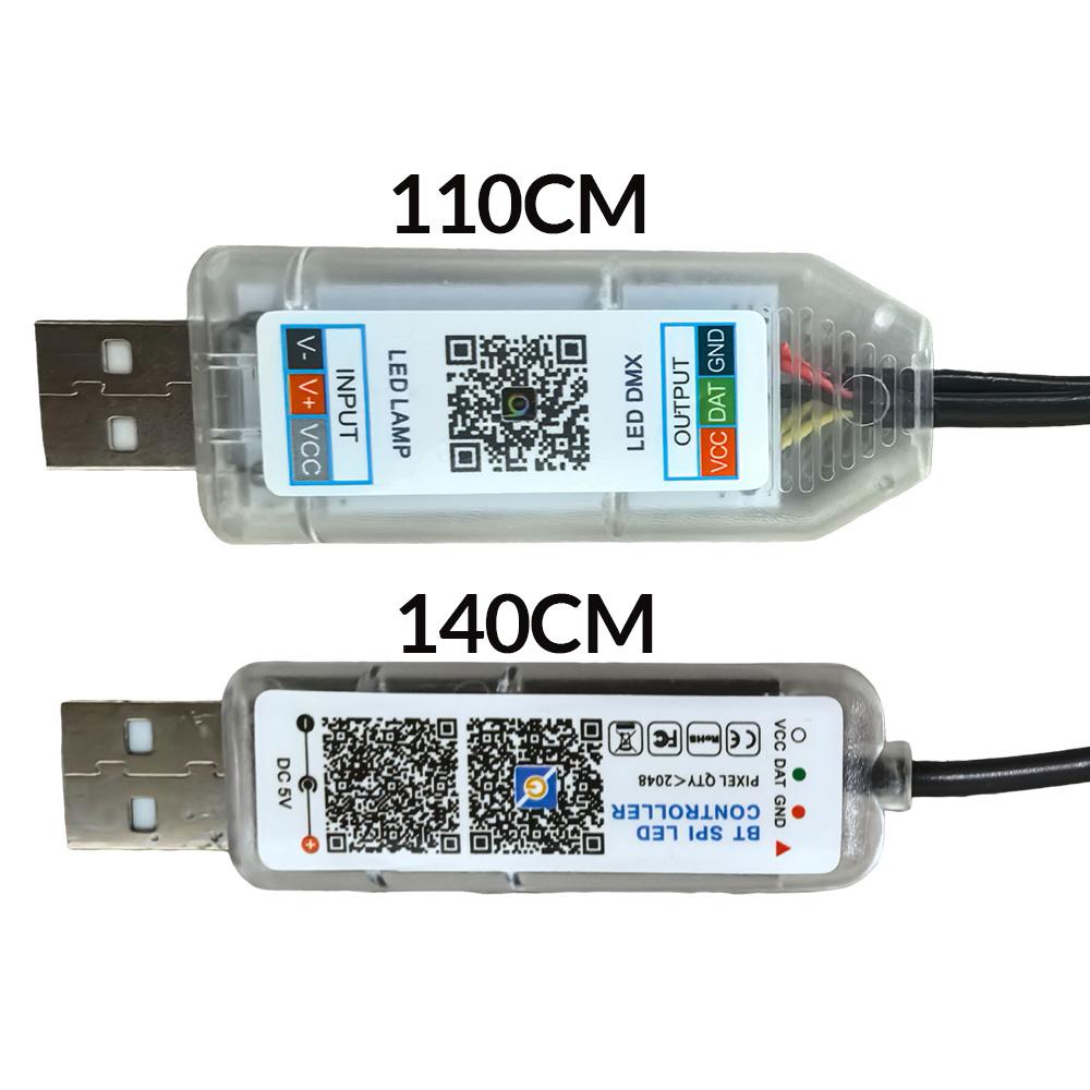 Акриловая RGB светодиодная подсветка салона автомобиля с USB, светодиодная лента для создания атмосферы на приборной панели, с удаленным управлением через приложение и синхронизацией с музыкой